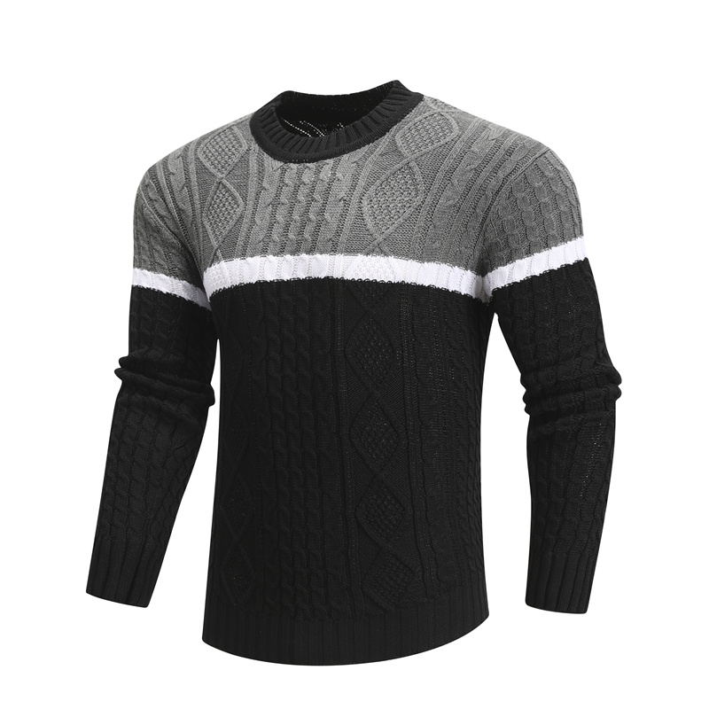 Men Casual Knitted Soft Cotton Sweaters Pullover Men Winter New Fashion ...