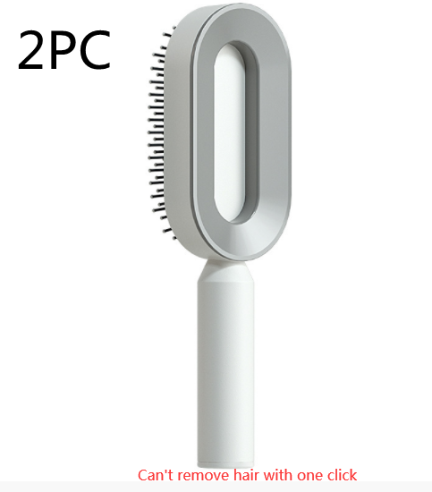 Self Cleaning Hair Brush For Women One-key Cleaning Hair Loss Airbag Massage Sca - Picture 14 of 20
