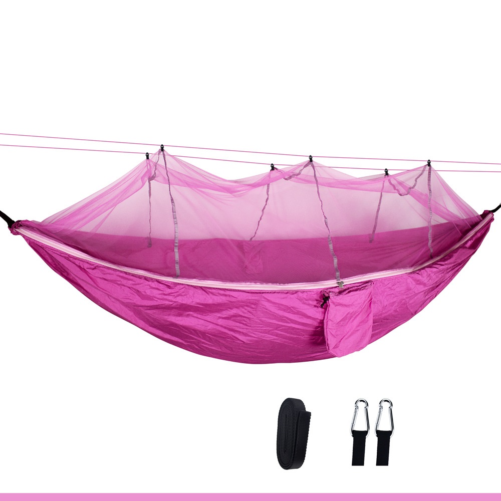 Mosquito-Proof Double Hammock with Densified Mesh