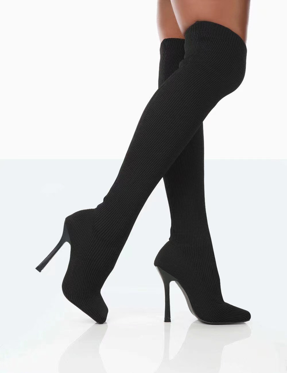 CL Linzy Tall Black Boot - Main Street Boutique