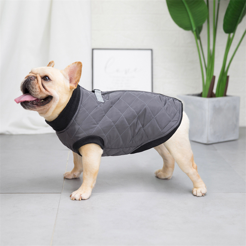 These colorful all-weather dog vests are a great way to keep your furry friend safe and comfortable in any climate. With their durable and waterproof cotton materials, these vests provide protection from rain, snow, and wind.