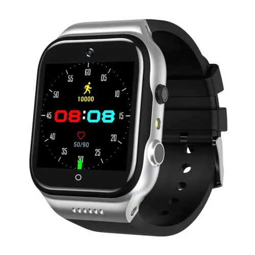 Color: Sliver, style: 16G - Adult 4G Smart Watch Full Netcom