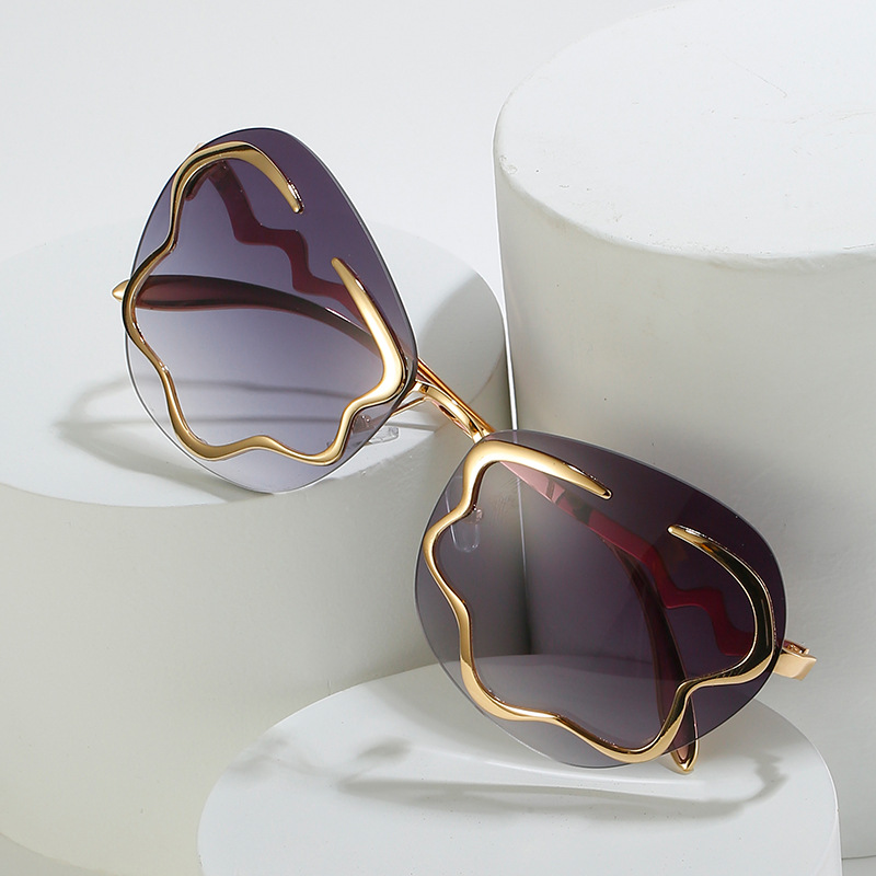 Frameless Sunglasses European And American Personality CJdropshipping