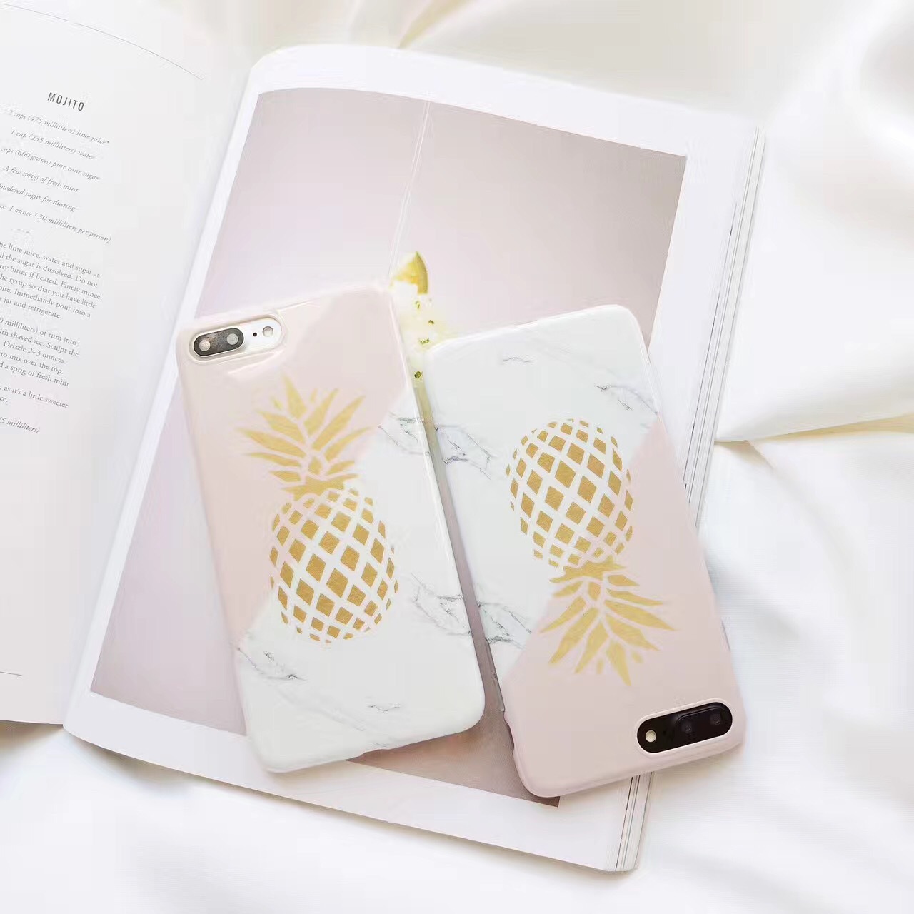 Marble Katysez Phone – Pineapple Case