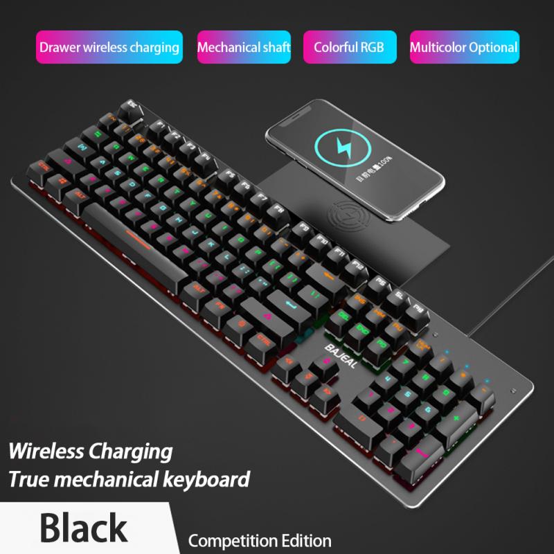 RK900 Mechanical Keyboard Mobile Phone Wireless Charger CJdropshipping