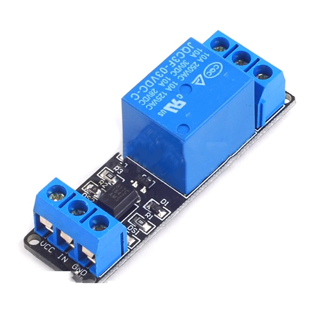 1 Channel 24V Relay Module For Arduino Silk Blue