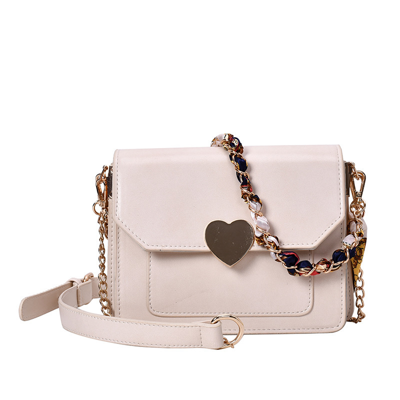 Women's Single Shoulder Bag With Chain Strap And Letter Pattern (main  Picture)