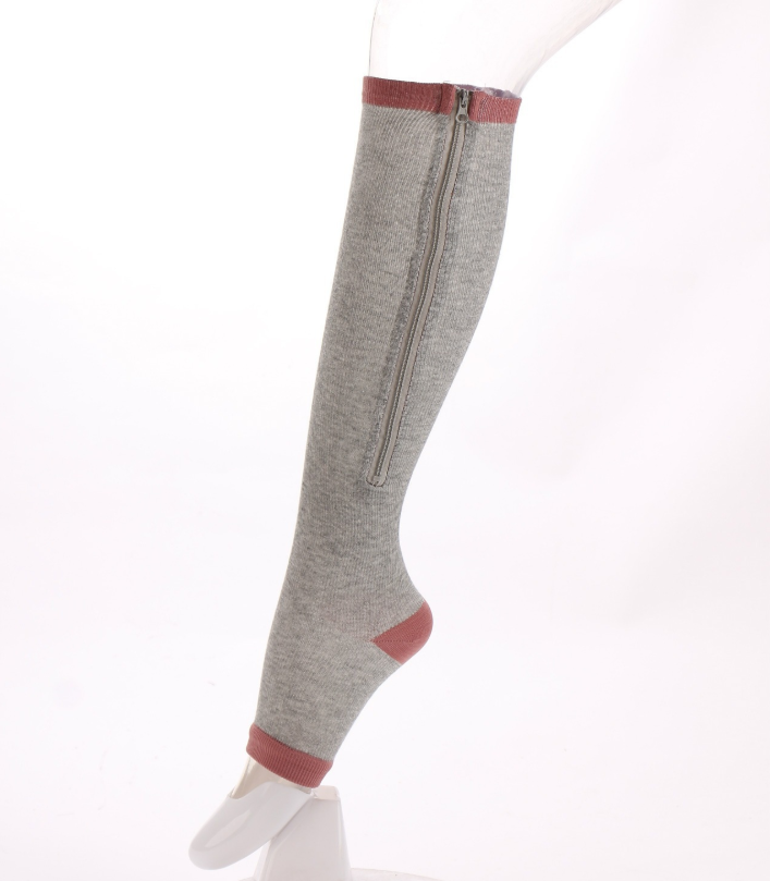 Elastic socks sports compression socks compression zipper socks
