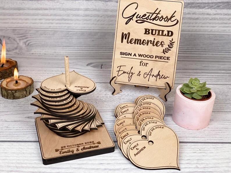 Wooden Wedding Party gift