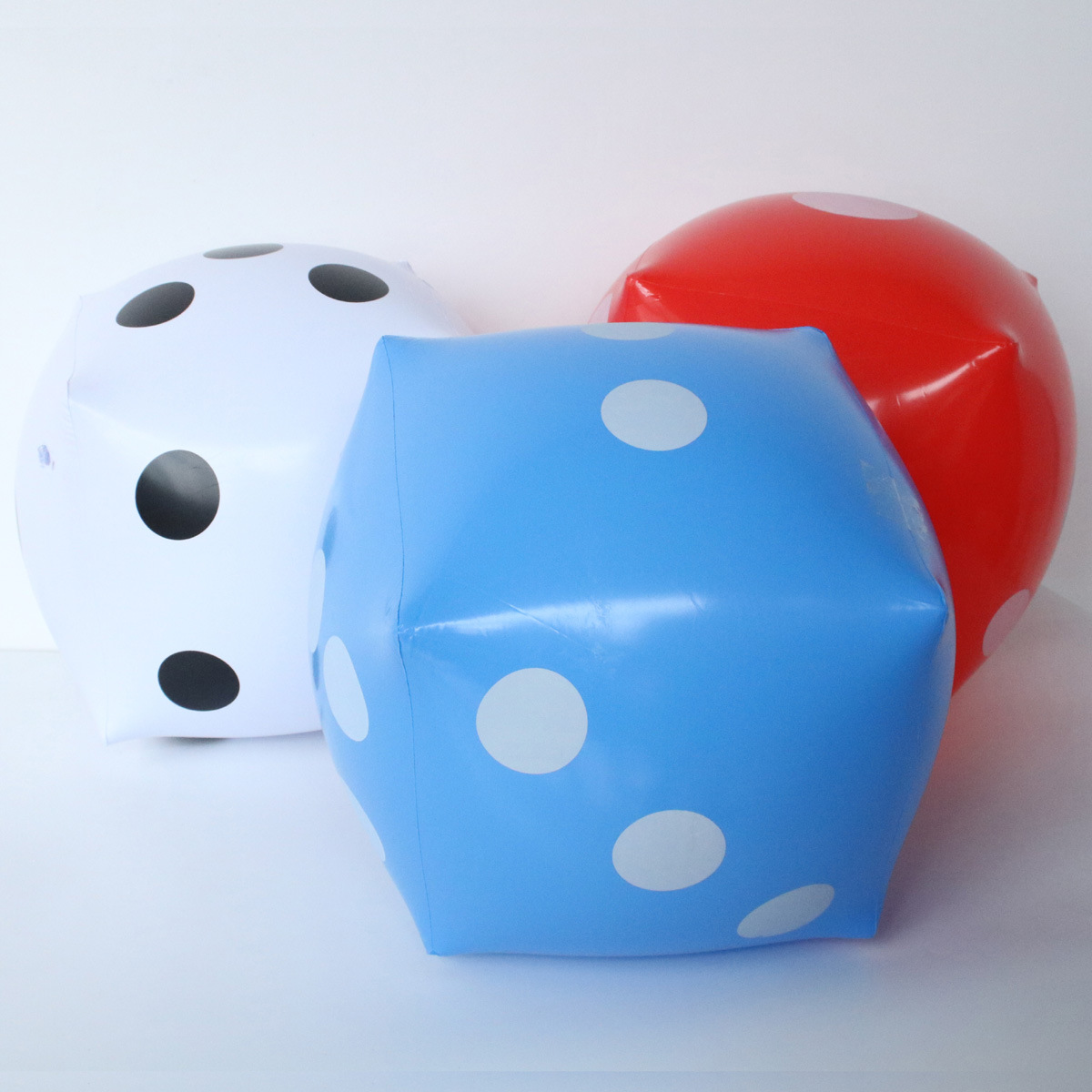 Game Large PVC Inflatable Dice Inflatable Dice Inflatable Sieve ...