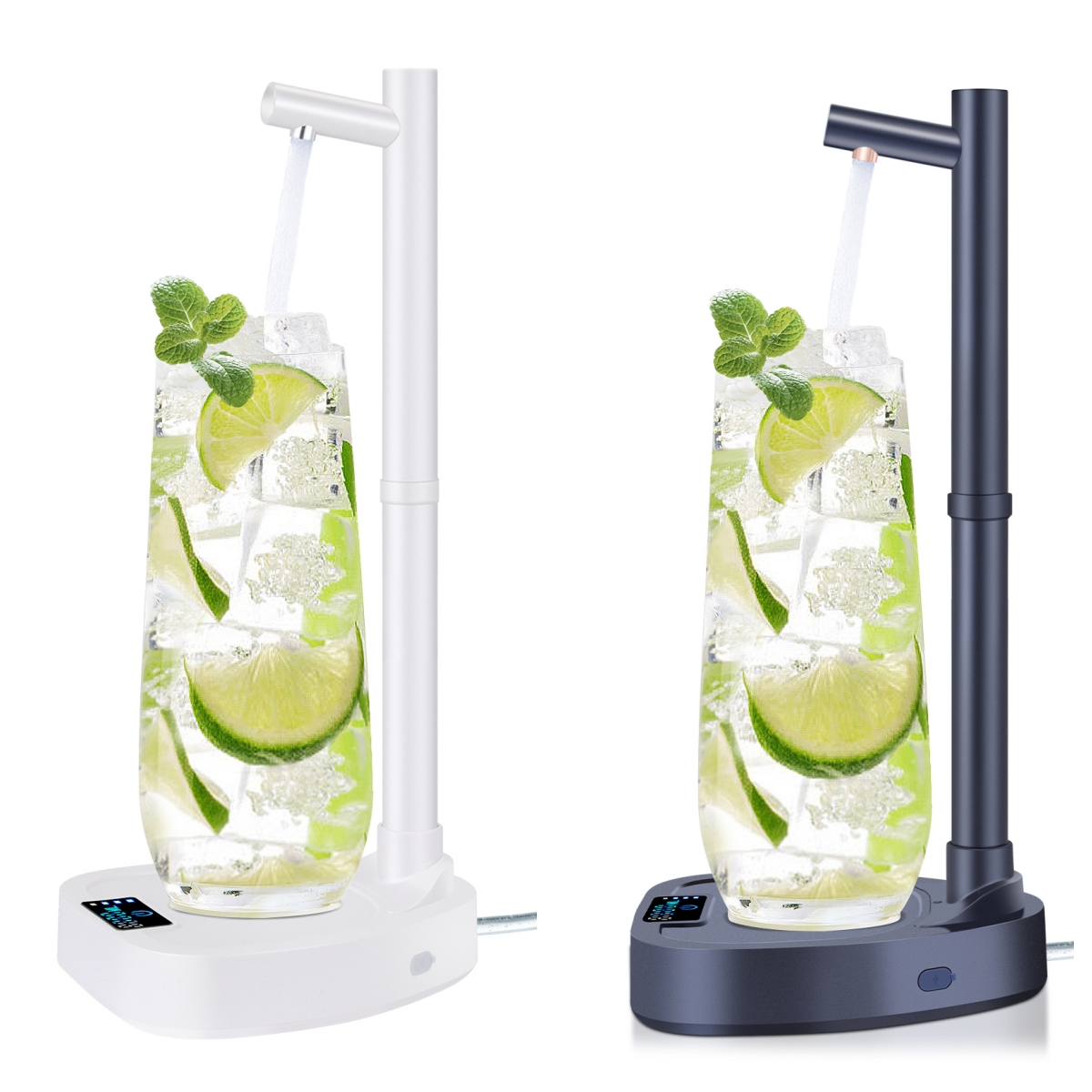 Added Extension Tupe Water Dispenser Automatic Water Bottle Desktop Rechargeable Water Dispenser With Stand - CJdropshipping