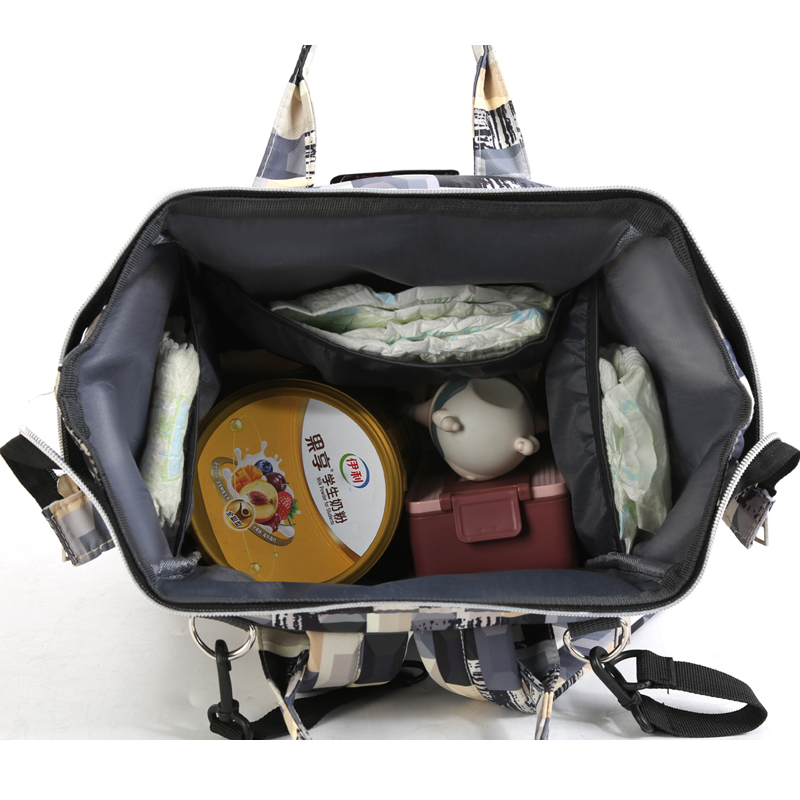 f2768449 f73f 4fe1 9ceb 3b48abeb3cb9 - Waterproof Printed Comfortable Portable Double Shoulder Mommy Bag
