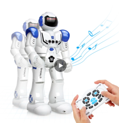 Gesture Sensing Programmable Smart Intelligent Robot Toys for Kids