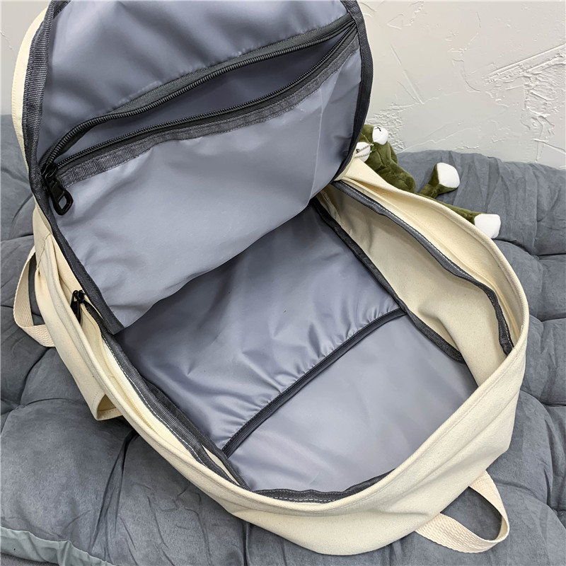 f30afa08 c642 480f a5fb a77a29fb9df5 - Men And Women Through The Use Of Solid Color Canvas Environmentally Friendly Hanging Backpack