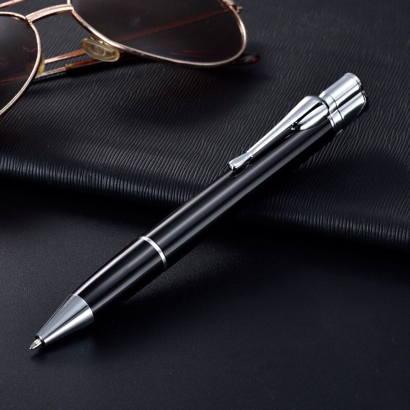 Creative Metal Signature Pen Lighter Windproof Gas Inflatable Jet Lighter Mini P. Available Now for 11.99