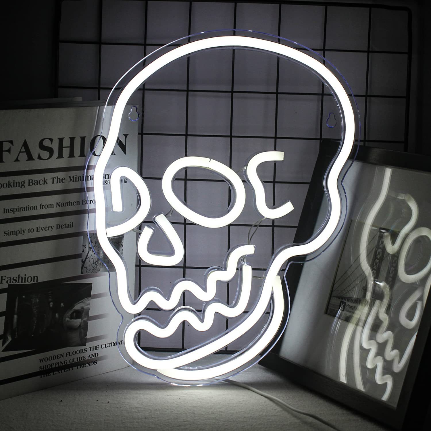 Halloween Decoration LED Neon Skull