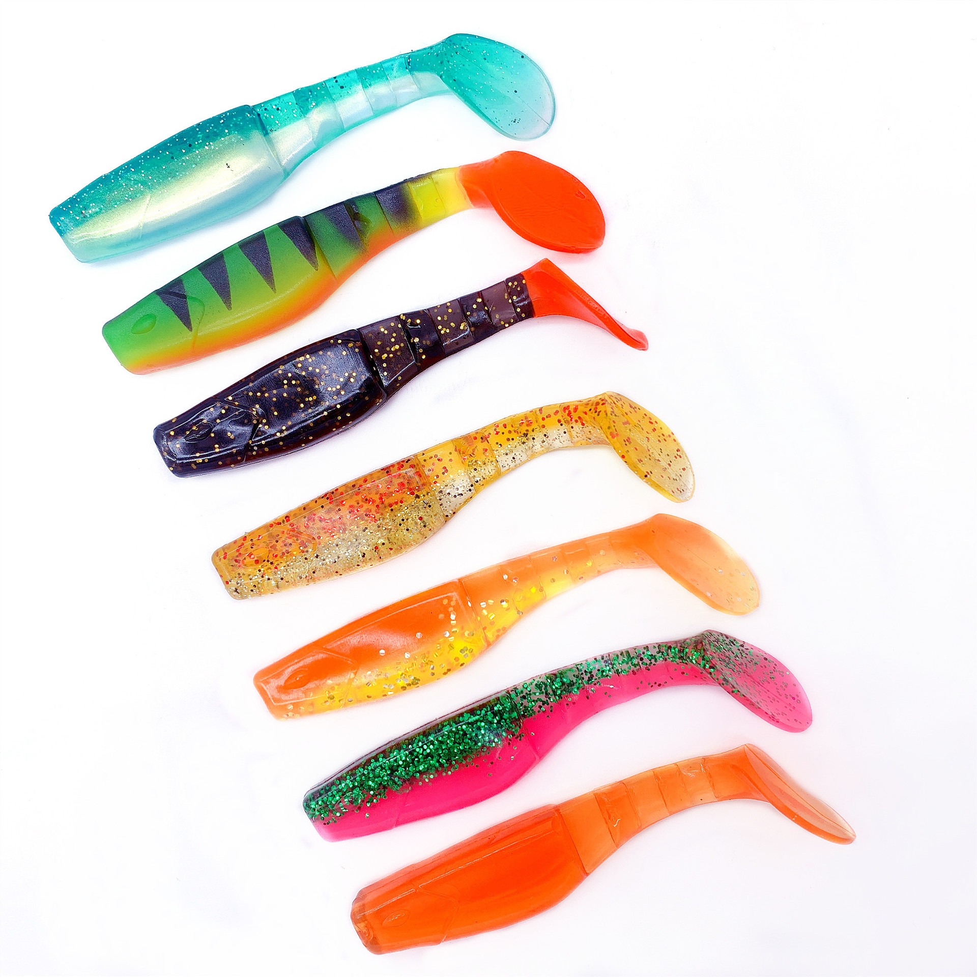 Two-color Pvc Roadrunner Multi-section Lures - Cjdropshipping