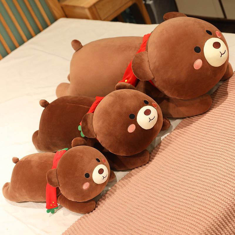 Giant Brown Cuddly Teddy bear Plush from Goodlifebean