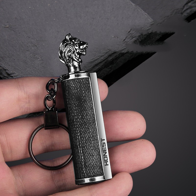 Indestructible Flint Lighter Metal Keychain Lighter Wild Fire Ten Thousand Times Stronger