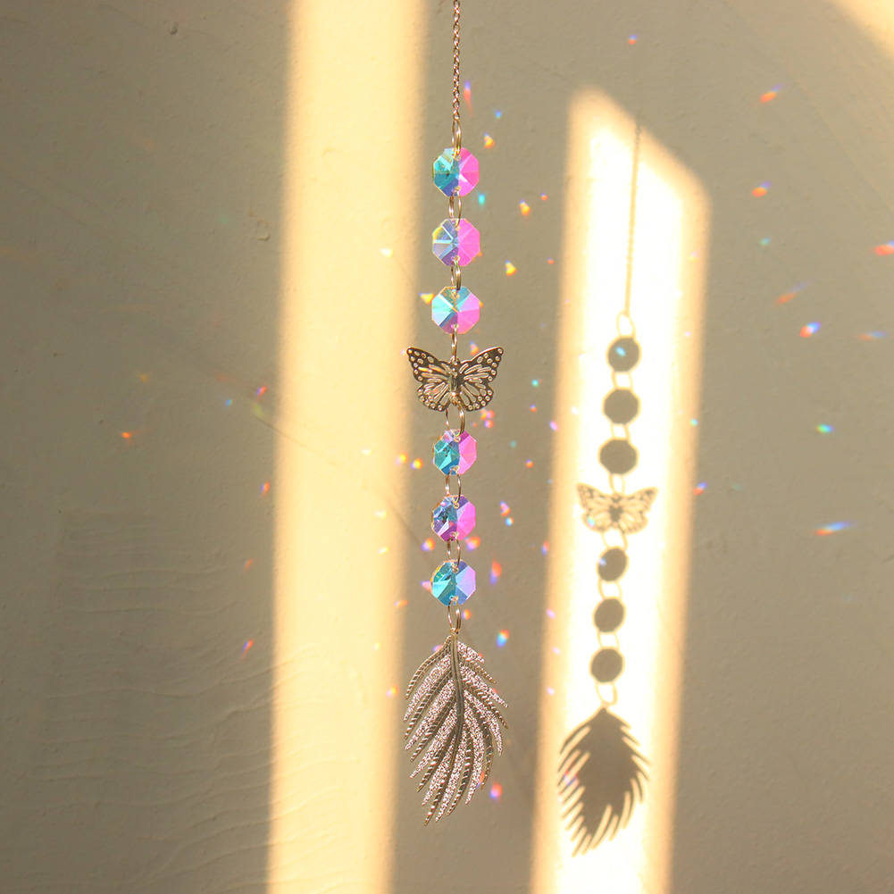 Suncatcher Crystal Sun And Moon Crystals Prism Rainbow Sun Catcher Garden
