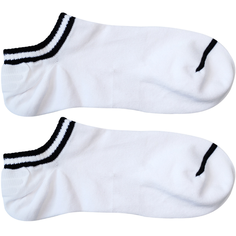 Two Bar Boat Socks Washed Combed Cotton Socks - CJdropshipping