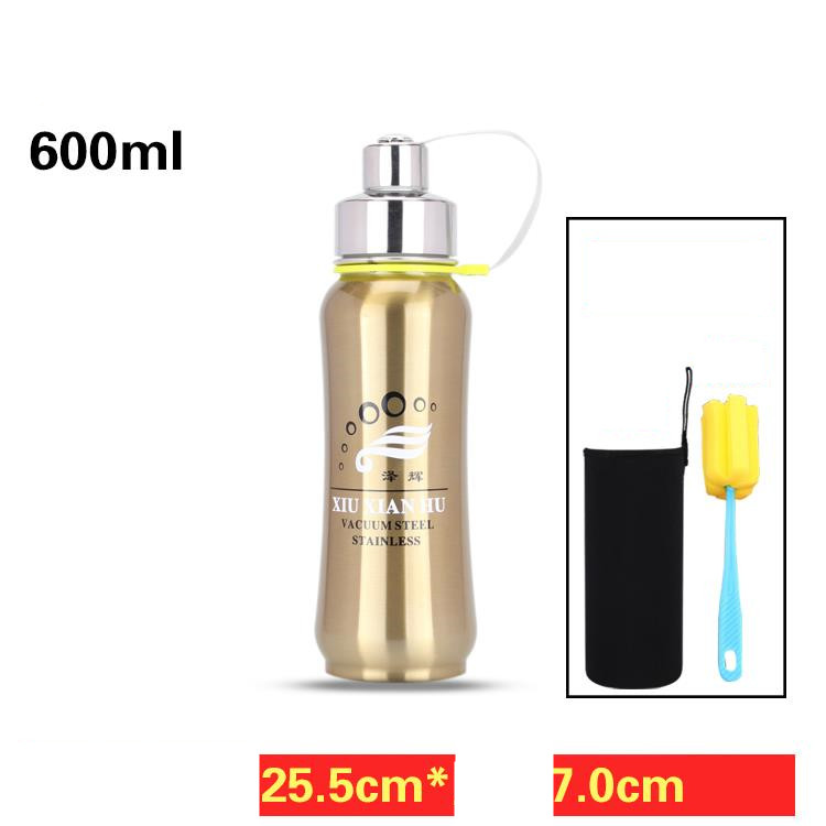 18oz Stainless Steel Water Bottle