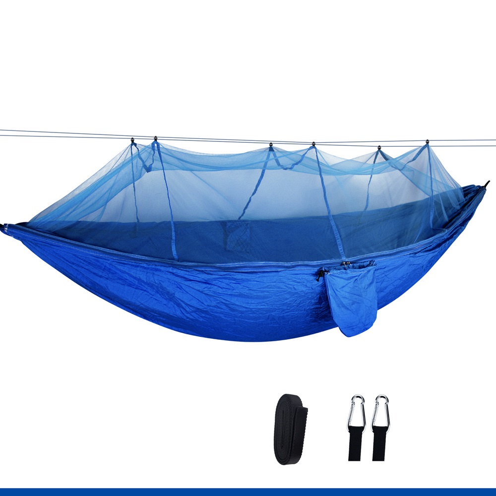 Mosquito-Proof Double Hammock with Densified Mesh