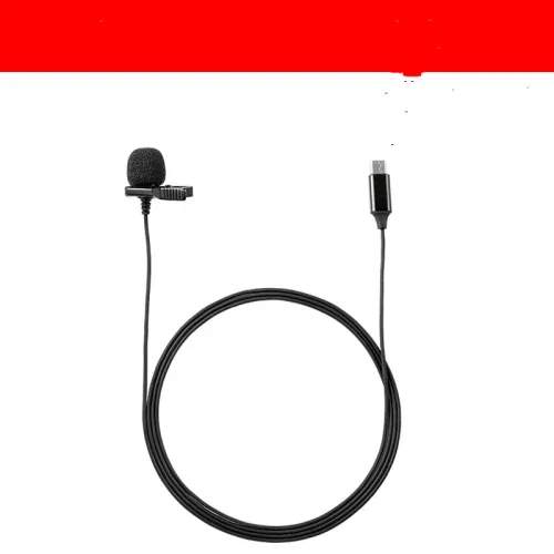 style: D - Lavalier Wireless Microphone Radio Microphone Recording Equipment