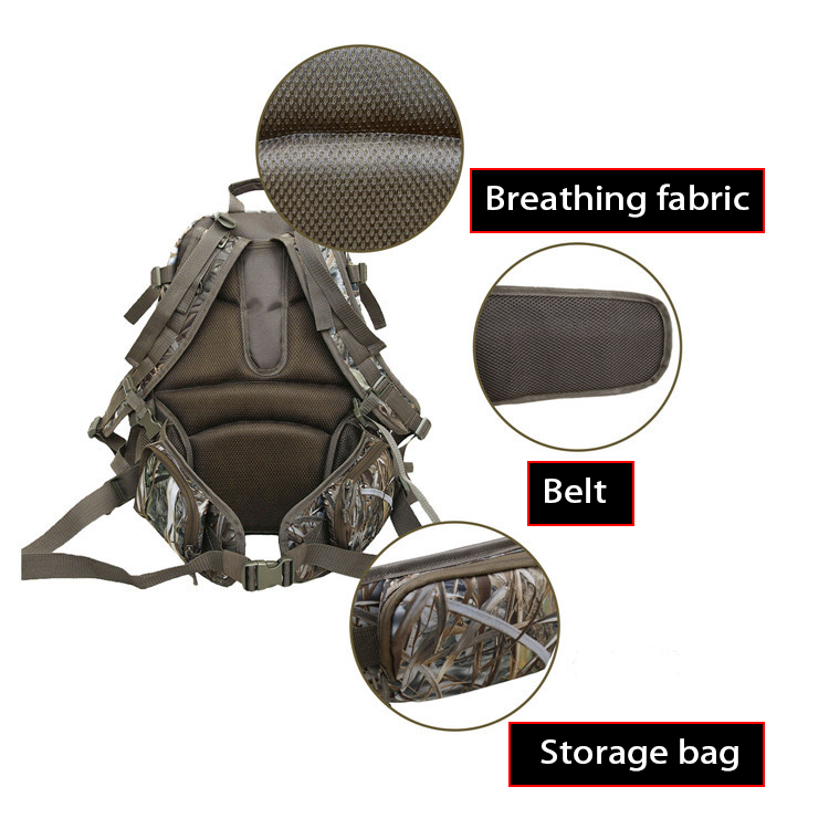 Outdoor Camouflage Tactical Rifle Backpack Mountaineering Camping Travel Bag