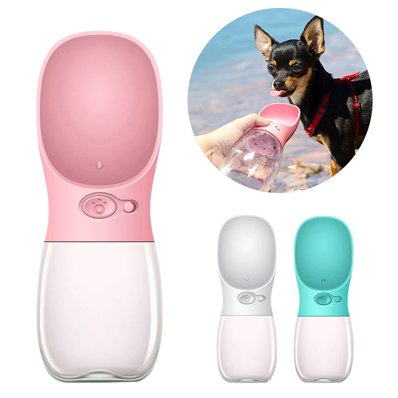 350 550ML Portable Pet Dog Water Bottle For Small Large Dogs Travel