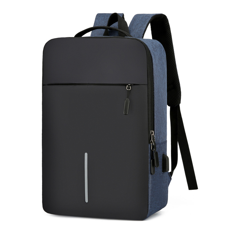 blue backpack
