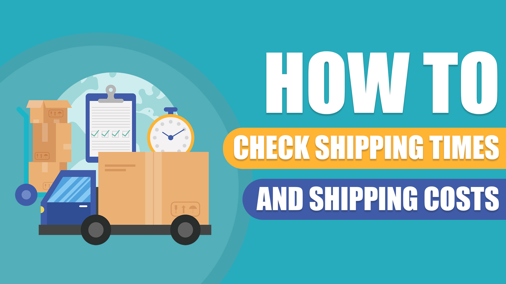 How to Check Shipping Times And Shipping Costs on CJ